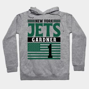 New York Jets Gardner 1 American Flag Football Hoodie